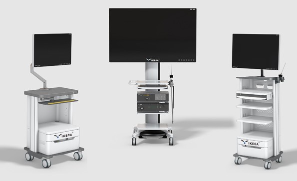 產(chǎn)品通知：益柯達(dá)三款全新醫(yī)用臺(tái)車投入量產(chǎn)了！